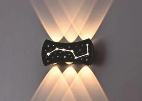 MS-24321-D LED Wall Light product and dimensions