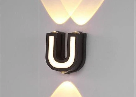MS-24102-U LED Wall Light product and dimensions
