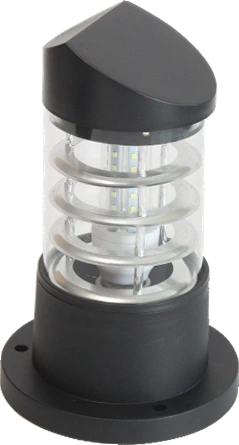 MS-P1001-H25-X ABS Garden Post Light product and dimensions