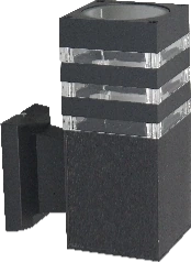 MS-P1004-3F-1W ABS Wall Light product and dimensions