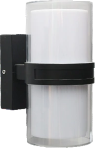 MS-P360B-2W ABS Wall Light product and dimensions
