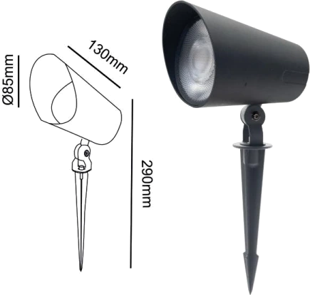 MS-B142S-3 — LED Spike Light