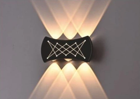 MS-24321-G LED Wall Light product and dimensions