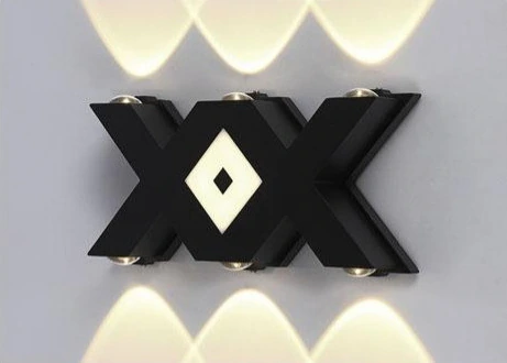 MS-24108-2X LED Wall Light product and dimensions