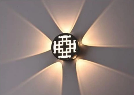 MS-24325-F LED Wall Light product and dimensions