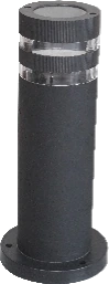MS-P8009-2F-H30 ABS Garden Post Light product and dimensions