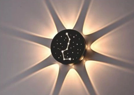 MS-24323-D LED Wall Light product and dimensions