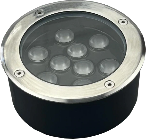 MS-D015 LED Inground Light product and dimensions