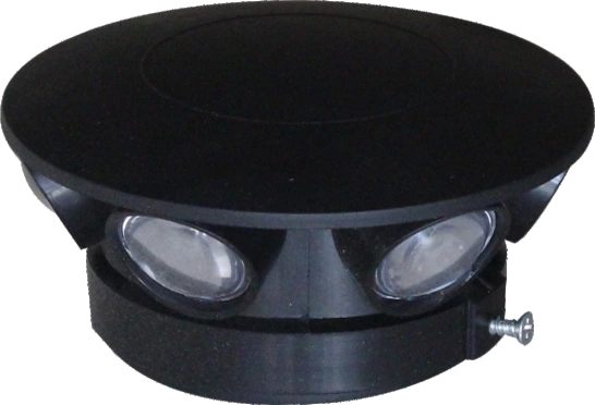 MS-1255 ABS Wall Light product and dimensions