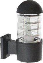 MS-P1001-1W ABS Wall Light product and dimensions