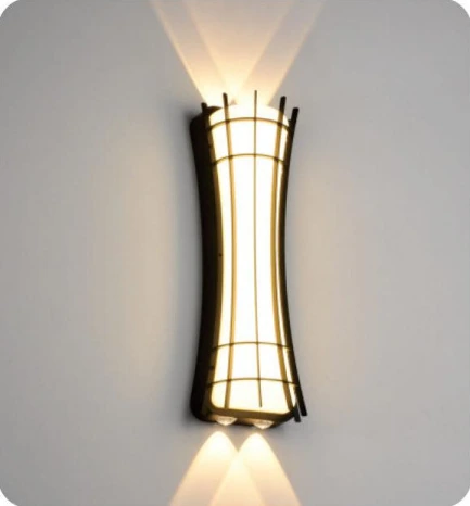 MS-0032W-4-M LED Wall Light product and dimensions