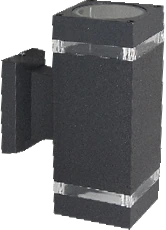 MS-P1004-1F-2W ABS Wall Light product and dimensions