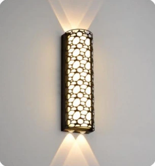 MS-0034W-6-M LED Wall Light product and dimensions