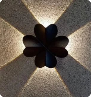 MS-B319W LED Wall Light product and dimensions