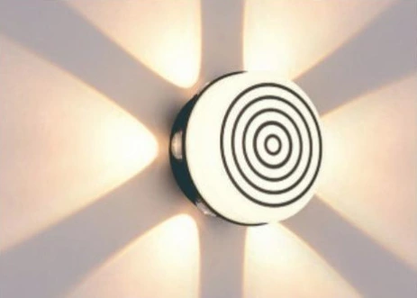 MS-25044-A LED Wall Light product and dimensions