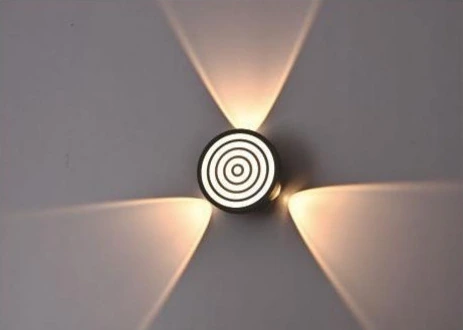 MS-23314-3-K LED Wall Light product and dimensions
