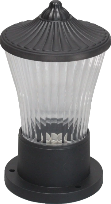 MS-P2027-H28 ABS Garden Post Light product and dimensions