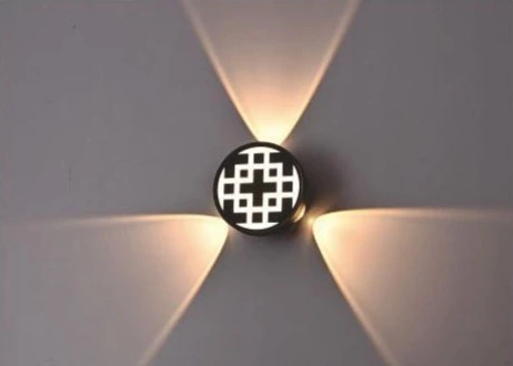 MS-23314-3-G LED Wall Light product and dimensions