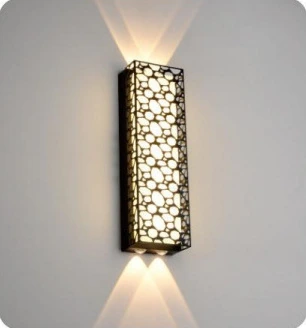 MS-0033W-6-M LED Wall Light product and dimensions