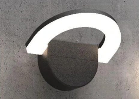 MS-25037 LED Wall Light product and dimensions
