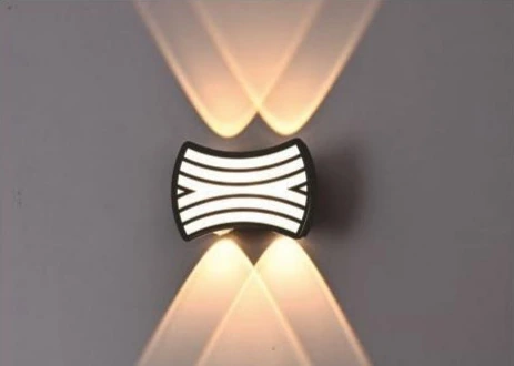 MS-24322-K LED Wall Light product and dimensions