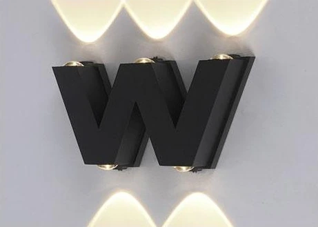 MS-24108-W LED Wall Light product and dimensions