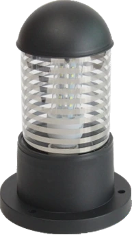 MS-P1001-G1-H25 ABS Garden Post Light product and dimensions