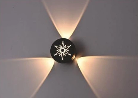 MS-23314-3-F LED Wall Light product and dimensions