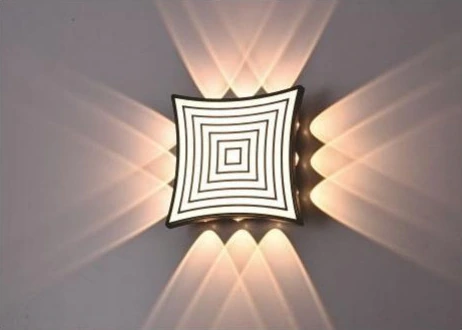 MS-23313-8-K LED Wall Light product and dimensions
