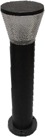 MS-P1007-05-H60 ABS Garden Post Light product and dimensions