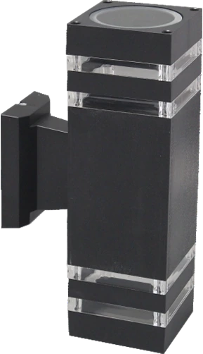MS-P1004-2F-2W ABS Wall Light product and dimensions