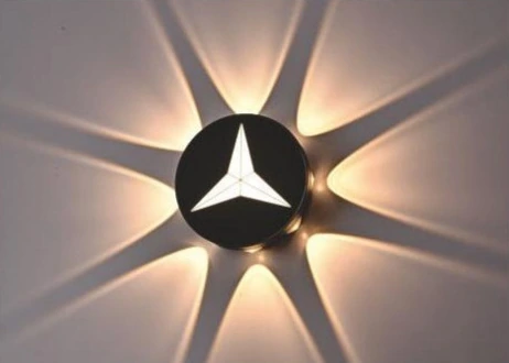 MS-24323-K LED Wall Light product and dimensions