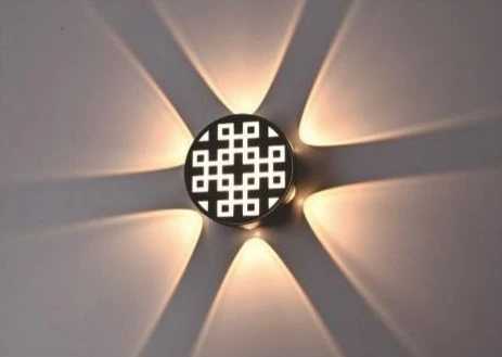 MS-24324-F LED Wall Light product and dimensions
