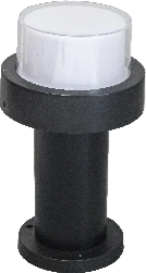 MS-165-H28 ABS Garden Post Light product and dimensions