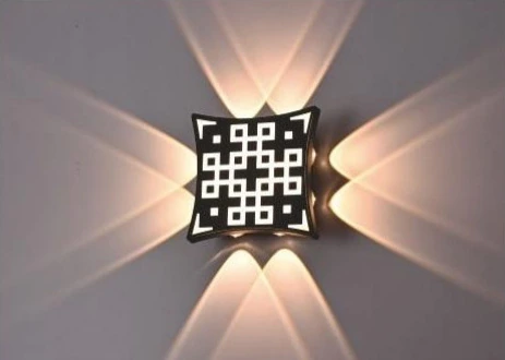 MS-23313-6-G LED Wall Light product and dimensions
