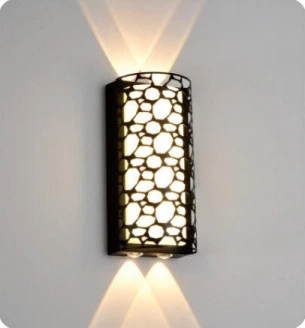 MS-0034W-6-S LED Wall Light product and dimensions