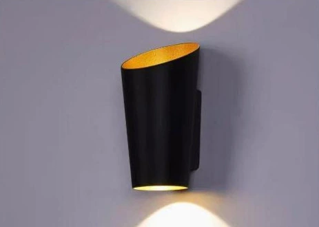 MS-24340-B LED Wall Light product and dimensions