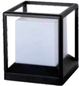 MS-B025-M LED Garden Light product and dimensions