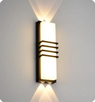 MS-0033W-2-M LED Wall Light product and dimensions