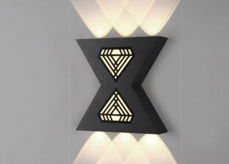 MS-23375-B-V02 LED Wall Light product and dimensions