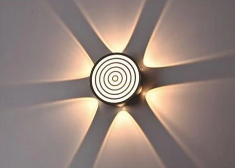 MS-24324-L LED Wall Light product and dimensions