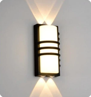 MS-0034W-2-S LED Wall Light product and dimensions