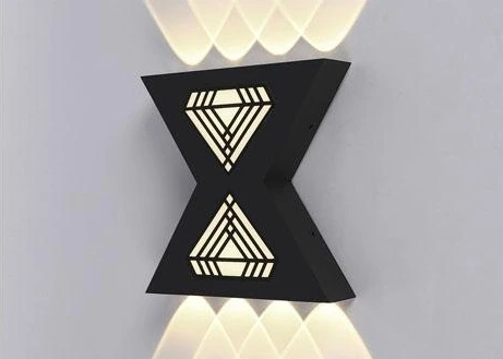 MS-24107-2 LED Wall Light product and dimensions