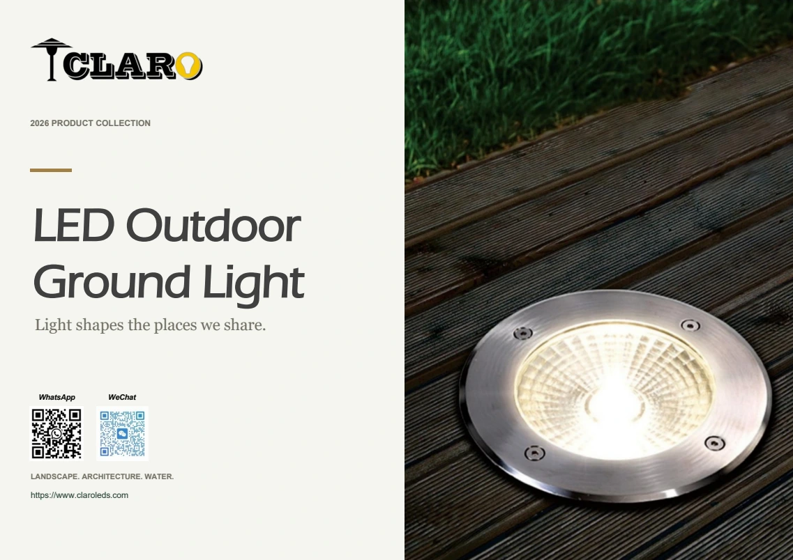 LED Outdoor Ground Light catalogue cover