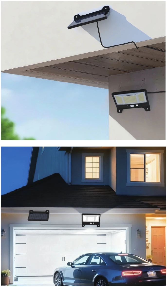Solar Split Wall Lamp view 2