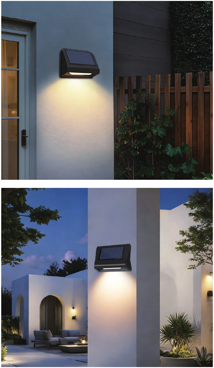 Solar Fence Wall Washer Light view 2