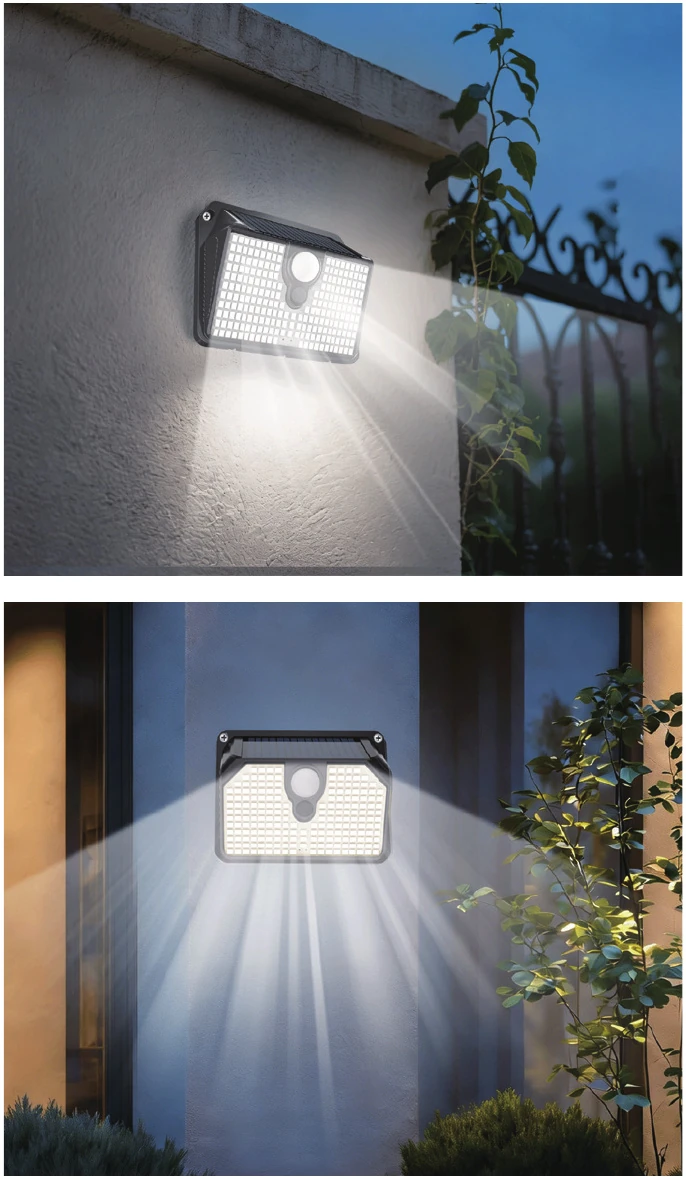 Solar Wall Light view 2