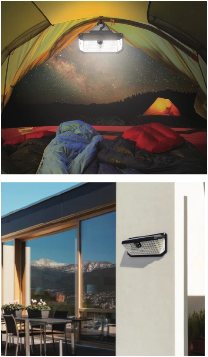 Solar Wall Light view 2