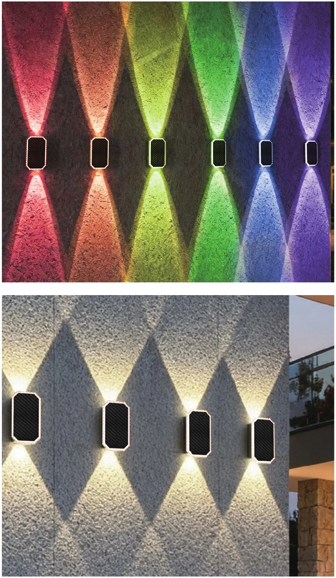 Solar Wall Washer Light view 2