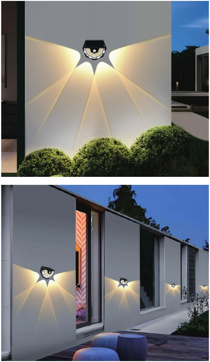 Solar Wall Washer Light view 2
